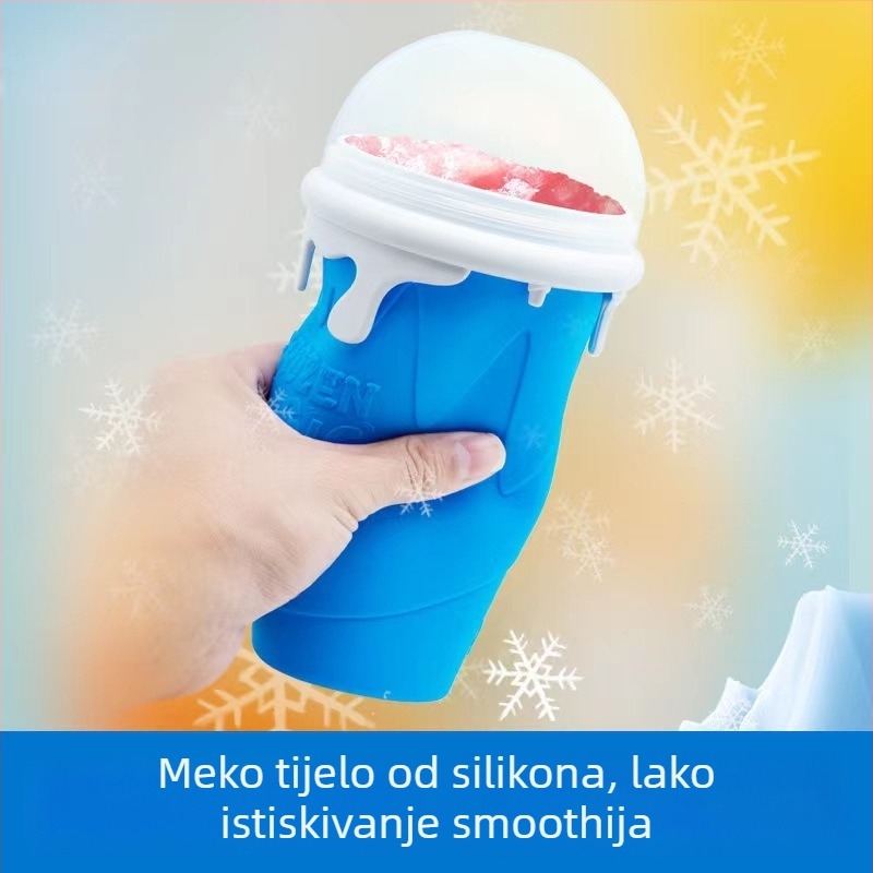 Čaša za smoothie i milkshake, Leisure stil, PP plast, Rui Clan marka, lako za čišćenje