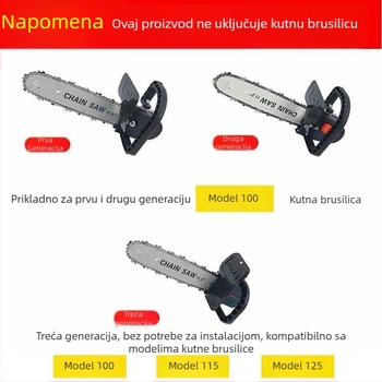 ZHCY električna lančana pila, priključni pogon, nazivni napon 3, materijal lančane: običan, za kućnu uporabu