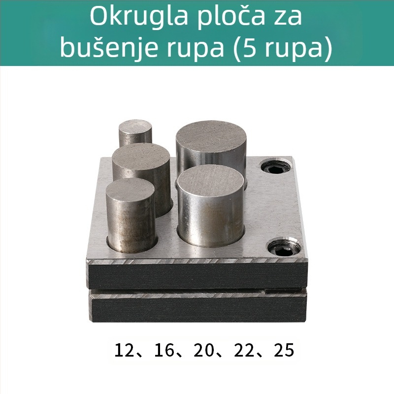 Alat za probijanje kružnih rupa u metalu – Keute marka – zlato, srebro i bakar