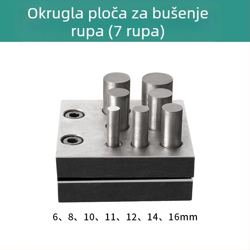 Alat za probijanje kružnih rupa u metalu – Keute marka – zlato, srebro i bakar