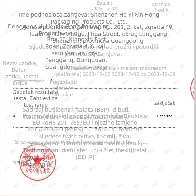 Magnetska dvostruka ploča od opružnog čelika za 3D ispis s PEI površinom i PEI/PEO filmom
