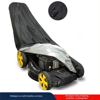 Pokrov za ručnu kosilicu BG-009, 210D Oxford platno, kišootporan, UV zaštita, zaštita od snijega, zaštita od prašine