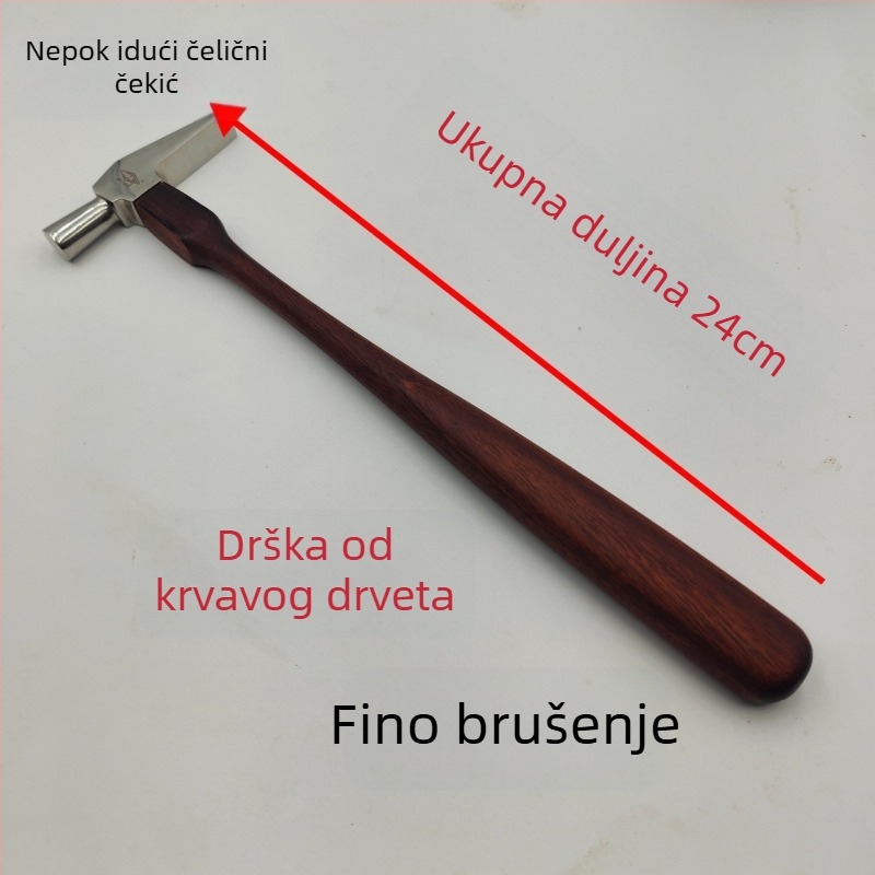 Čekić s kandžom, glava od željeza