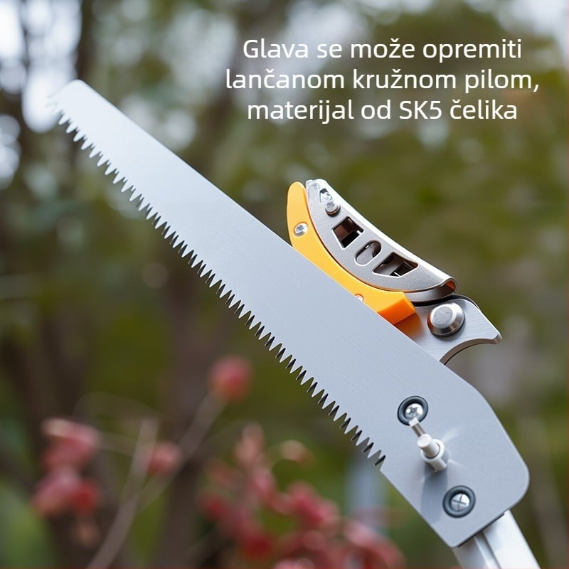 Teleskopske škare za branje voća s dugim dohvatom za visoke grane