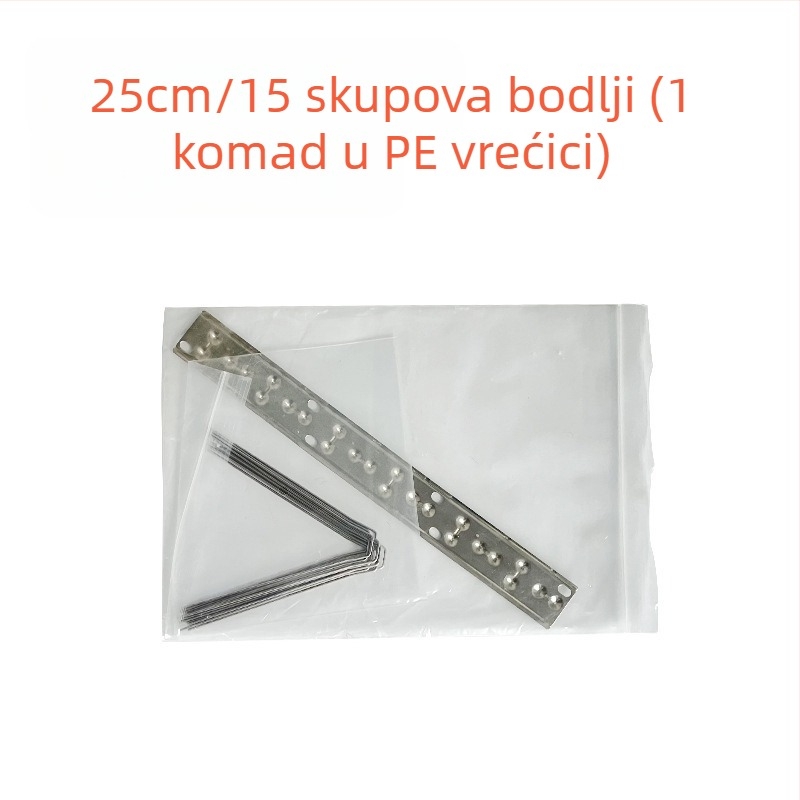 Šipke za zaštitu od ptica, od nehrđajućeg čelika 304, model N01, za vrtove i plastenike, zaštita od ptica i mačaka