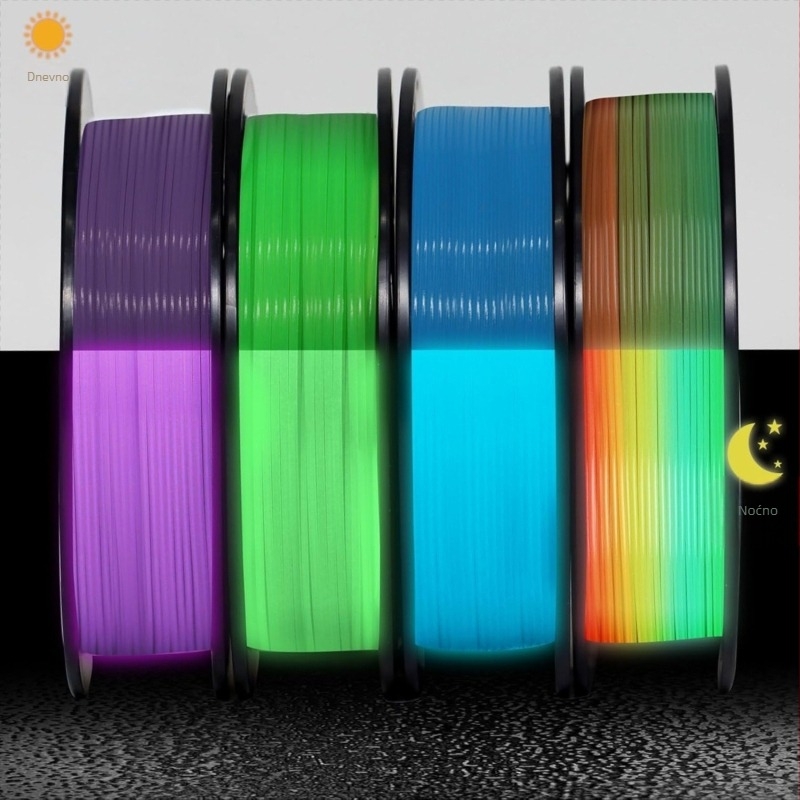PLA filament za 3D printere, 1 kg, PLA materijal