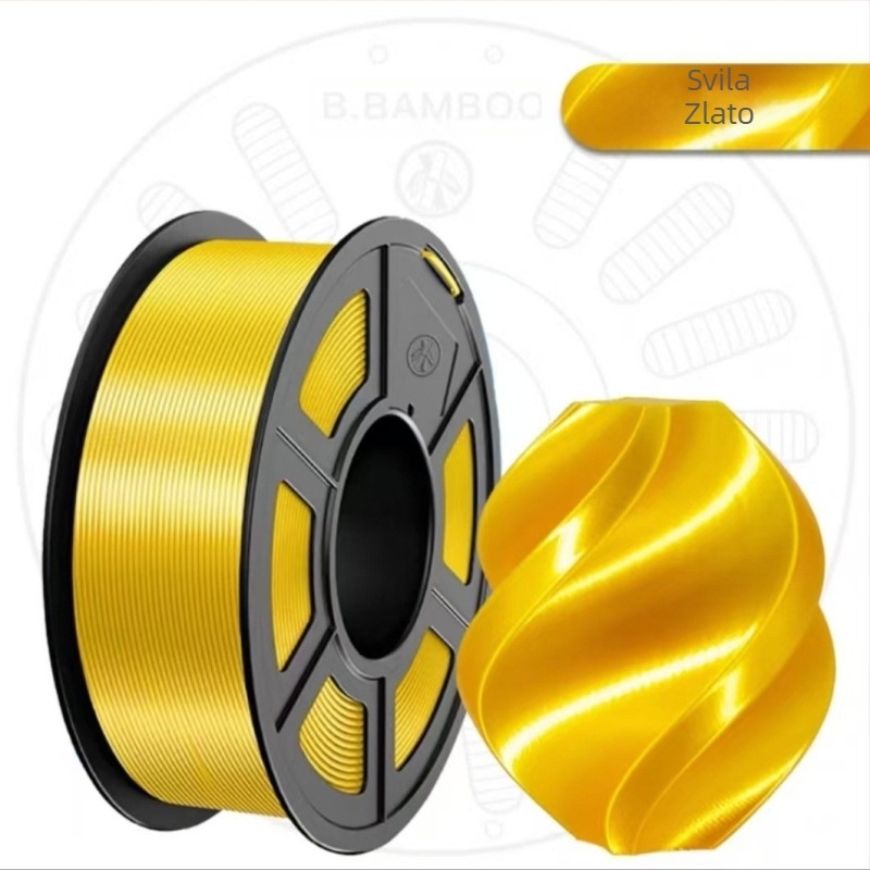 PLA filament za 3D ispis sa svilenim gradientom završnom obradom, preciznost 0,011 mm