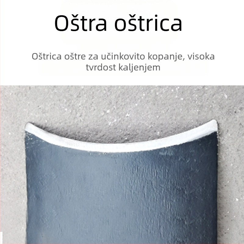 Vrtna motika za plijevljenje, uzgoj povrća i prorahljivanje tla – oranje i rahljanje