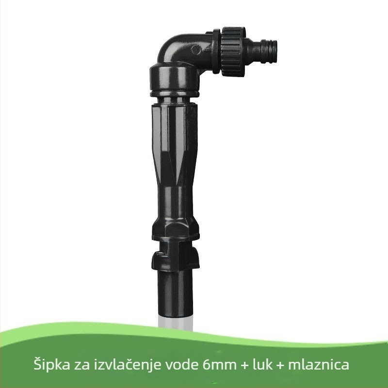 Sustav za navodnjavanje travnjaka s automatskim prskanjem i mikroraspršivačem, vodovodna cijev; Uvoz: Ne