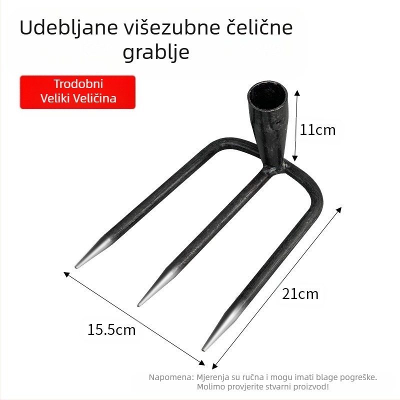 Grebalo za vanjsku obradu tla s čeličnom konstrukcijom – Marka: Drugo; Opseg primjene: Drugo