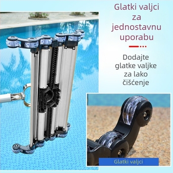 Glava za usisavanje bazena od aluminijske legure za napuhivačke bazene — pribor za bazene