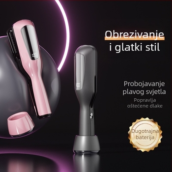 Trimer za kosu, punjivi, s ugrađenom baterijom, motor s četkama, oštrice od nehrđajućeg čelika, 3,7V/2W, trajanje baterije 1–3 h