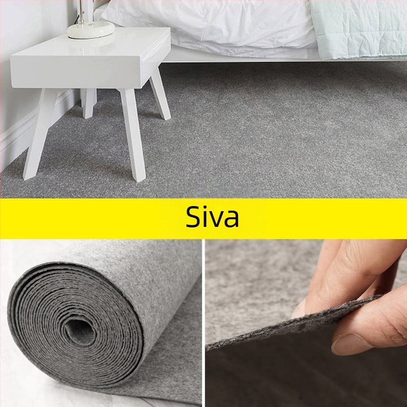 Izložbeni tepih – Changtai, Serija Moderni i minimalistički, 100% poliester, pravokutni oblik, jednonbojni uzorak
