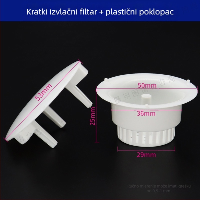 Dodatak za stomatološki stol: keramični poklopac, plastični filter, staklena posuda i ventil