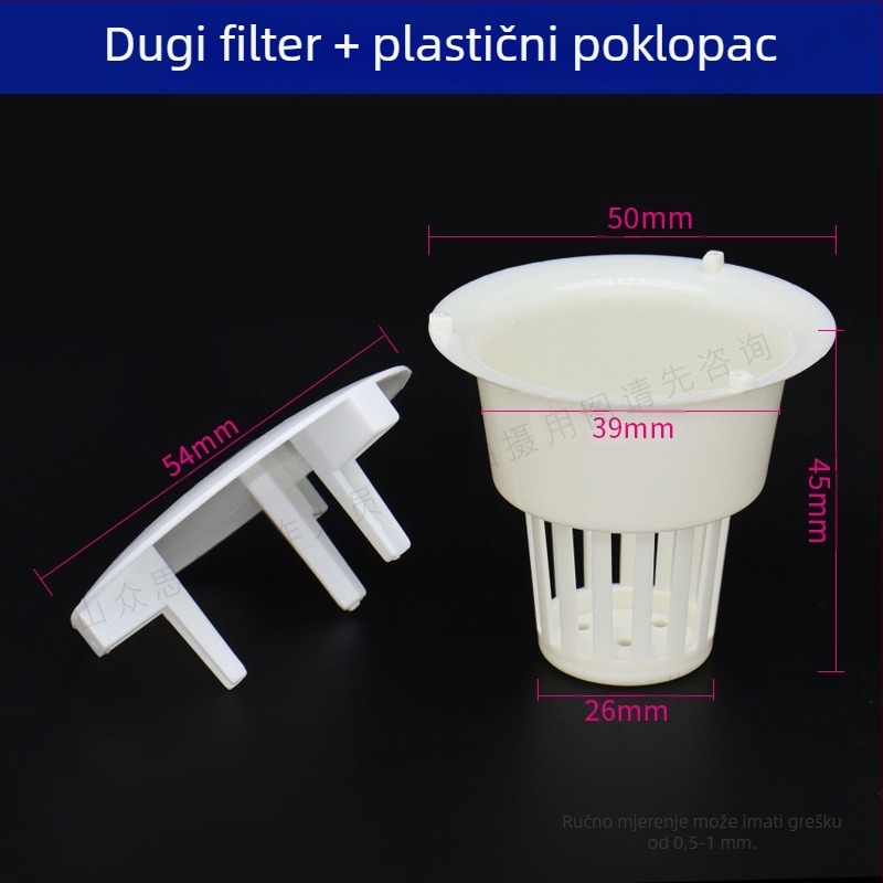 Dodatak za stomatološki stol: keramični poklopac, plastični filter, staklena posuda i ventil