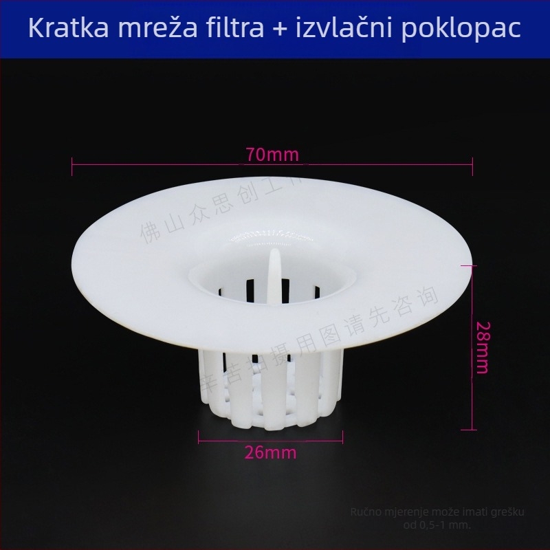 Dodatak za stomatološki stol: keramični poklopac, plastični filter, staklena posuda i ventil