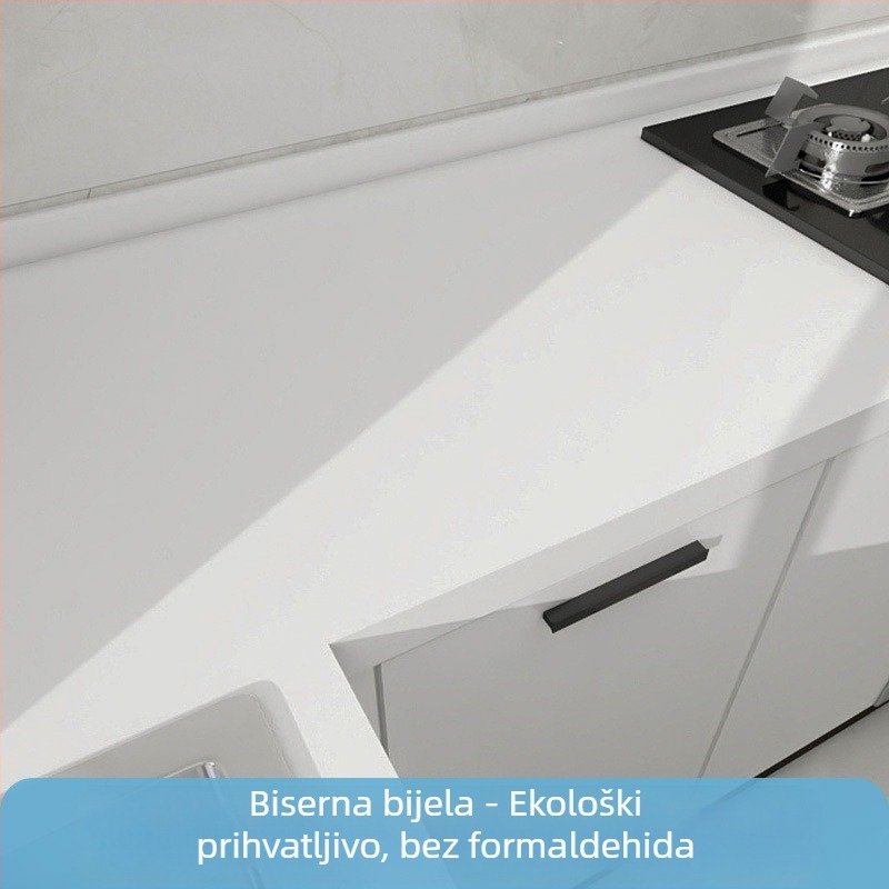 Kuhinjska naljepnica za zid PET-a, vodootporna i otporna na ulja, otporna na visoke temperature, marmornog uzorka, samoljepljiva, 1 kom.