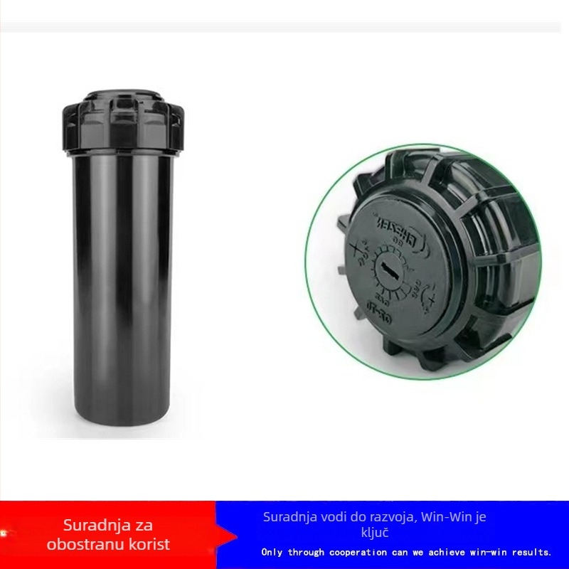 Guangying ukopni teleskopni raspršivač s 360° rotacijom za navodnjavanje travnjaka i vrta (inženjerske plastike)