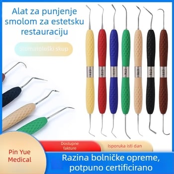 Pinyue set za estetsku restauraciju dentalne smole s dvostrukom glavom alata za modeliranje, 146 g po setu, za odrasle