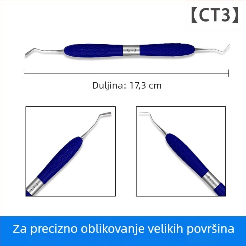 Pinyue set za estetsku restauraciju dentalne smole s dvostrukom glavom alata za modeliranje, 146 g po setu, za odrasle