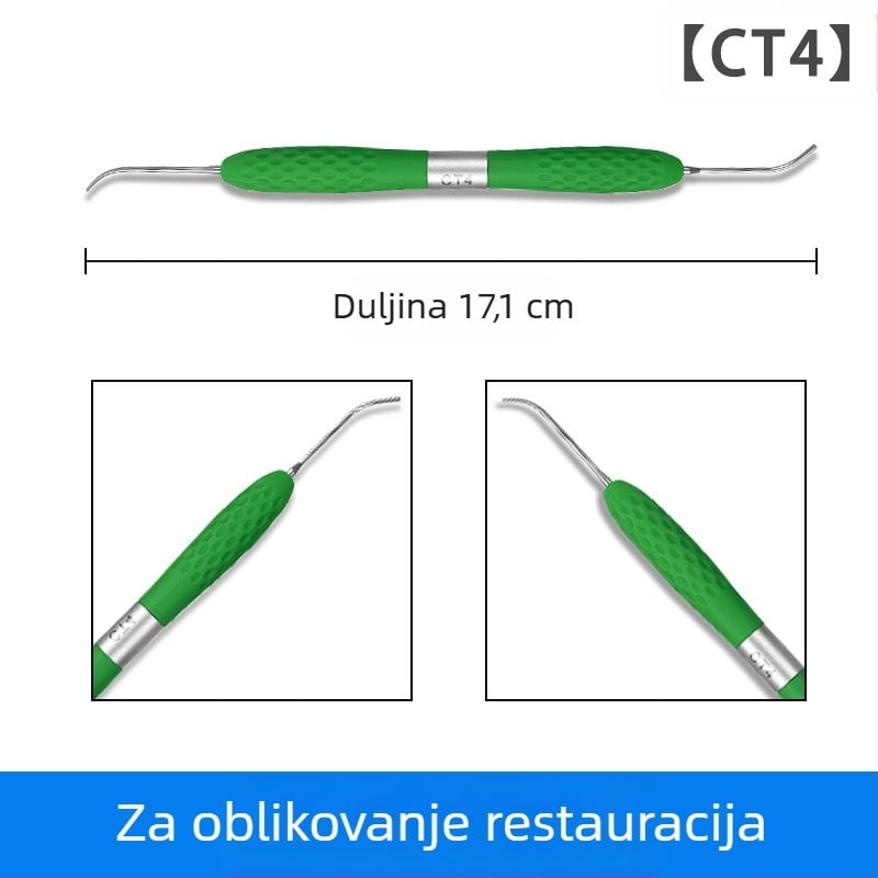 Pinyue set za estetsku restauraciju dentalne smole s dvostrukom glavom alata za modeliranje, 146 g po setu, za odrasle