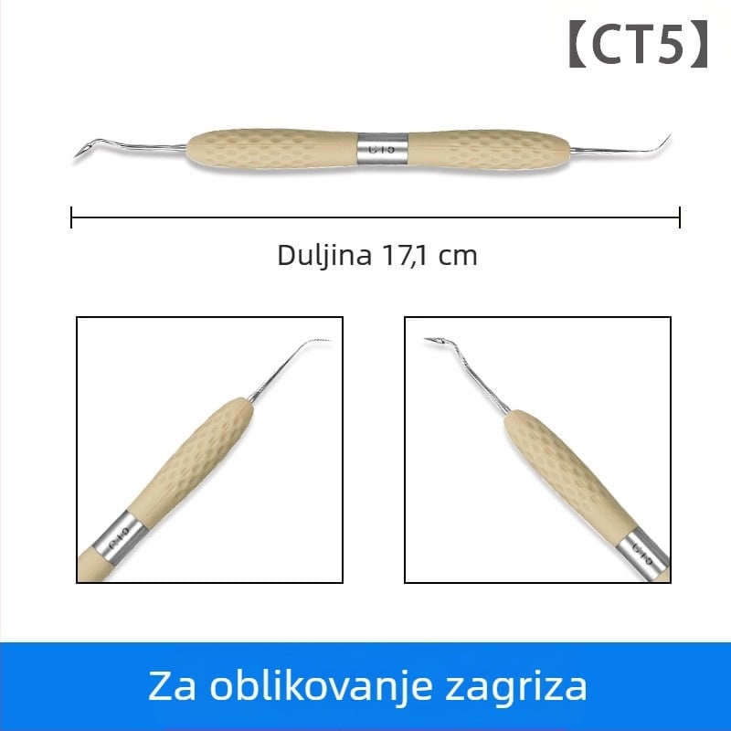 Pinyue set za estetsku restauraciju dentalne smole s dvostrukom glavom alata za modeliranje, 146 g po setu, za odrasle