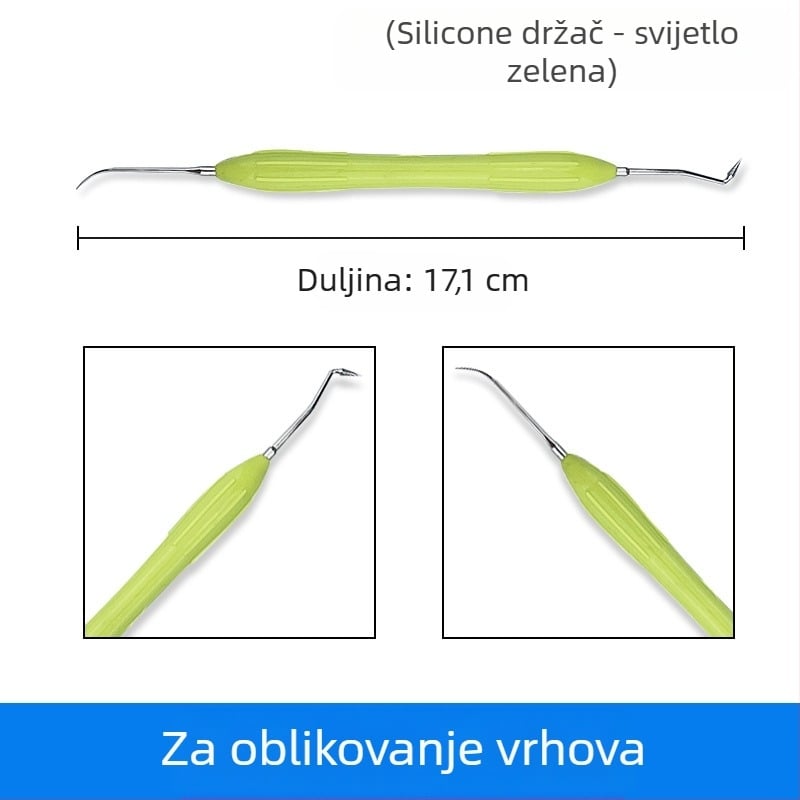 Pinyue set za estetsku restauraciju dentalne smole s dvostrukom glavom alata za modeliranje, 146 g po setu, za odrasle