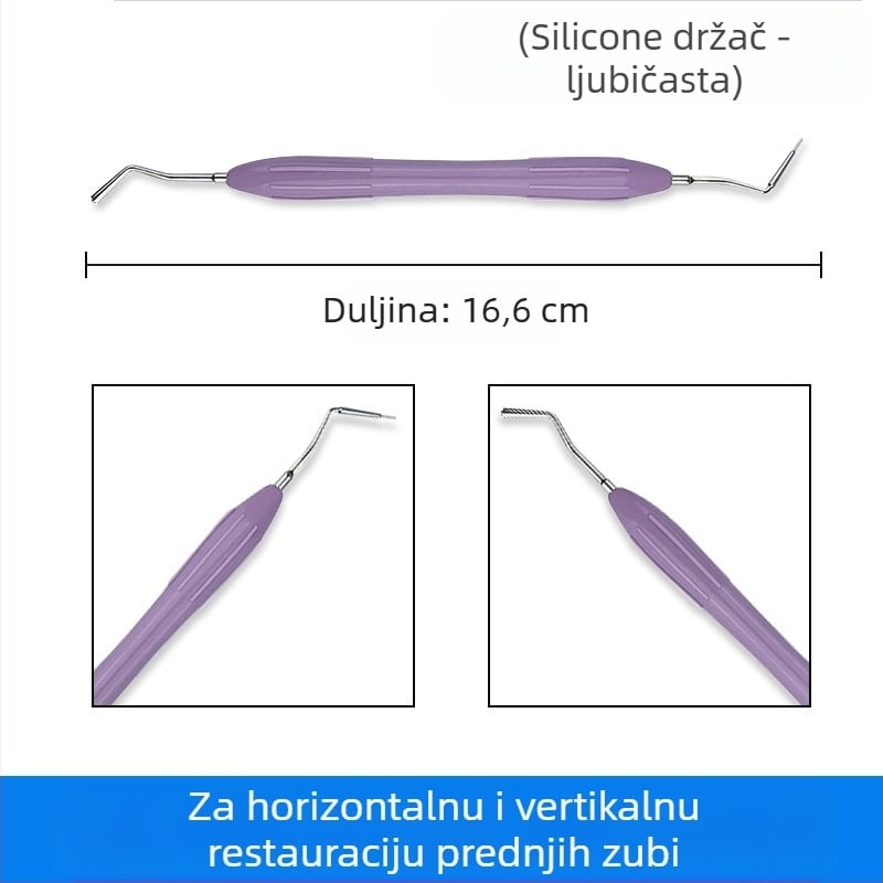 Pinyue set za estetsku restauraciju dentalne smole s dvostrukom glavom alata za modeliranje, 146 g po setu, za odrasle