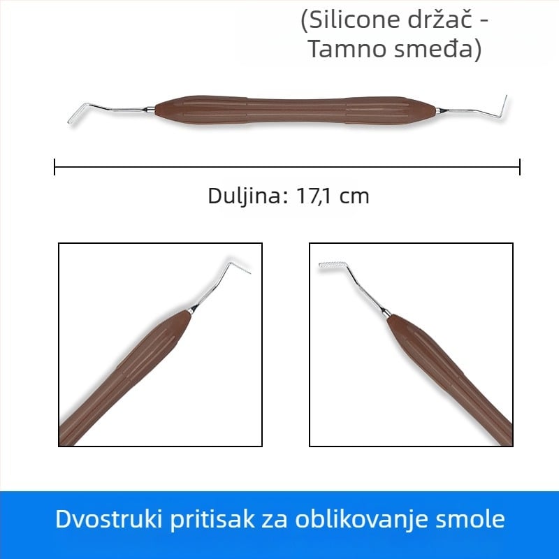 Pinyue set za estetsku restauraciju dentalne smole s dvostrukom glavom alata za modeliranje, 146 g po setu, za odrasle