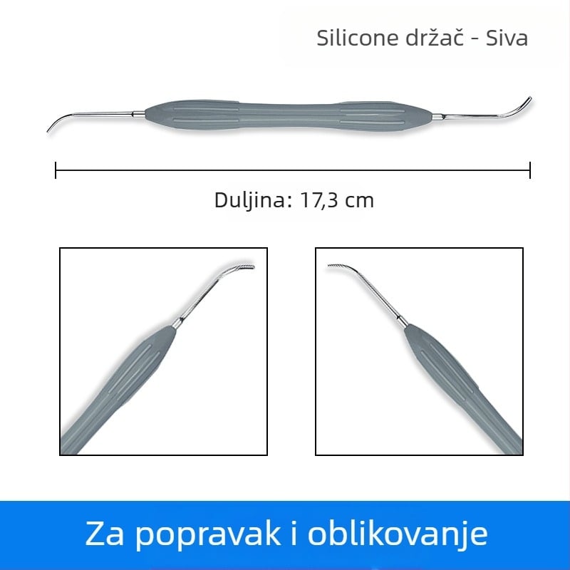 Pinyue set za estetsku restauraciju dentalne smole s dvostrukom glavom alata za modeliranje, 146 g po setu, za odrasle