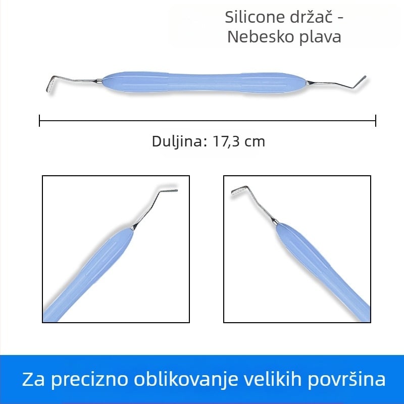 Pinyue set za estetsku restauraciju dentalne smole s dvostrukom glavom alata za modeliranje, 146 g po setu, za odrasle