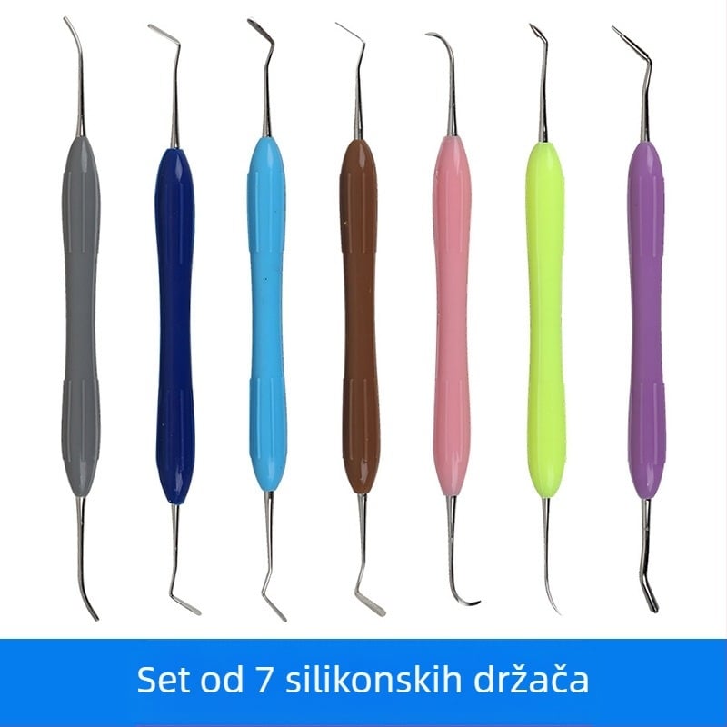 Pinyue set za estetsku restauraciju dentalne smole s dvostrukom glavom alata za modeliranje, 146 g po setu, za odrasle