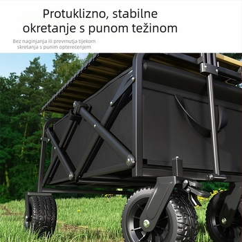 Kamping kolica – sklopiva vanjska kolica s piknik stolom