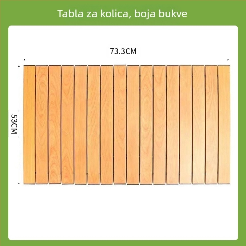 Kamping kolica – sklopiva vanjska kolica s piknik stolom