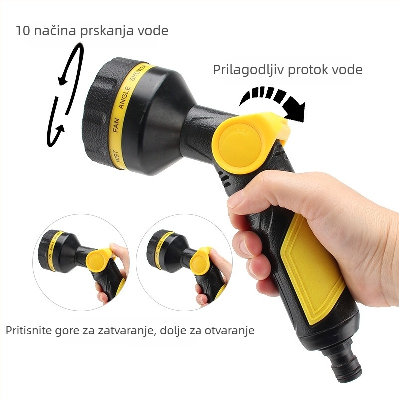 Lexia raspršivač za zalijevanje za pranje auta i vrt, 6 kg