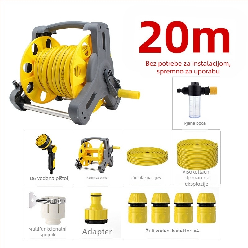 Lexia raspršivač za zalijevanje za pranje auta i vrt, 6 kg