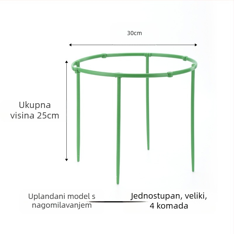 FURUN Stalak za cvijeće, plastični, stacionaran na podu, minimalistički stil, kućno vrtlarenje