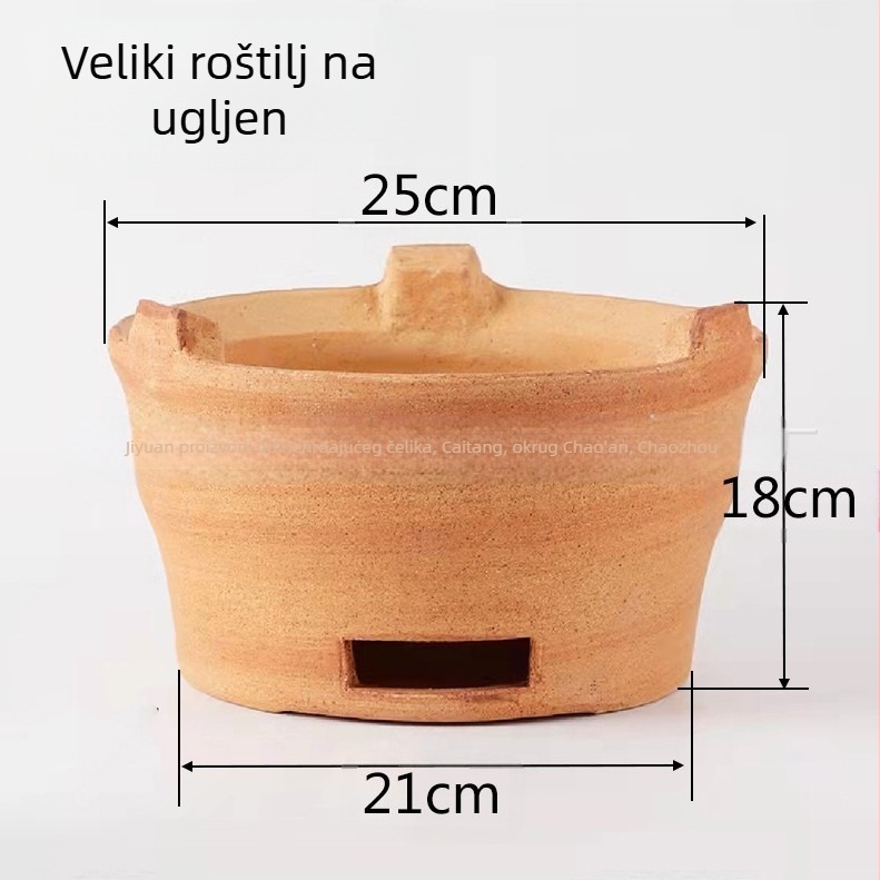 Nehrđajući čelični roštilj rešet za roštilj, okruglog oblika – višestruka namjena, prenosiva, lako se čisti – izrađeno točkastim zavarivanjem i presovanjem