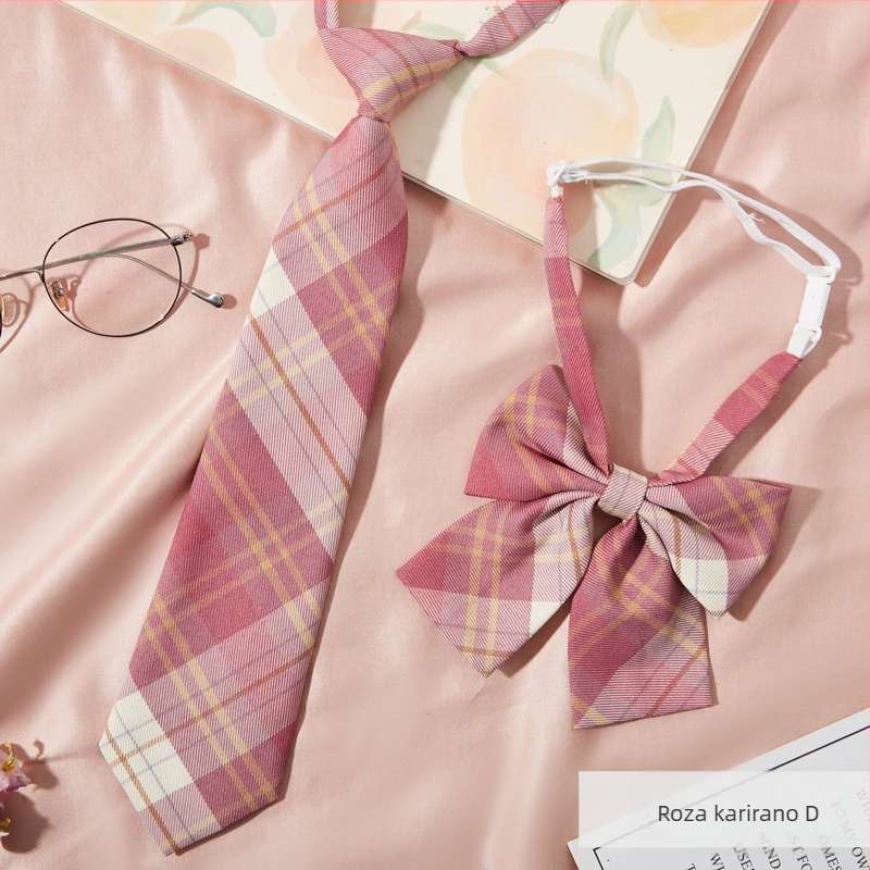 Klip kravate s kariranim uzorkom, stil za parove, za odrasle, cvijet za kravatu