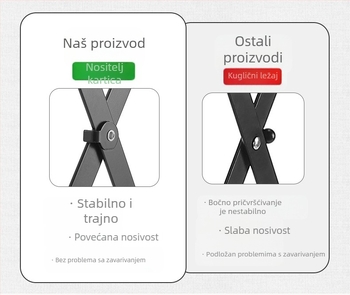 Sklopiva postaja za otpad za kampiranje s držačem vrećica, 100% novi plastični materijal