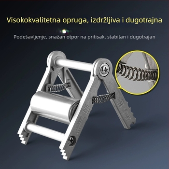 Alat za uvlačenje kablova u električnim instalacijama — jednovučna vučna kladka i dodatak utičnice kutije za kablove