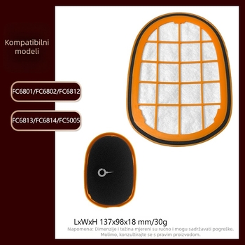 Filtr usisavača Philips NET Platinum JB-FLP5005 – Kompatibilan s FC5005 i modelima 6801–6814