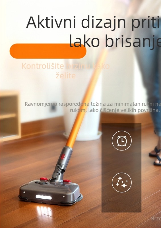 Električna glava četke za pod – dodatak usisavaču, kompatibilan s Dyson V6–V11
