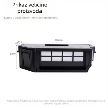 Dodatak kutiji prašine Ecovacs X1 Omni/Tubrot10 (kućna upotreba, 51-100 m²)