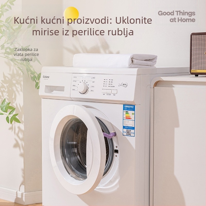 Fiksna kopča za perilicu s prednjim punjenjem – protuklizna, plastični dizajn, moderan jednostavan stil