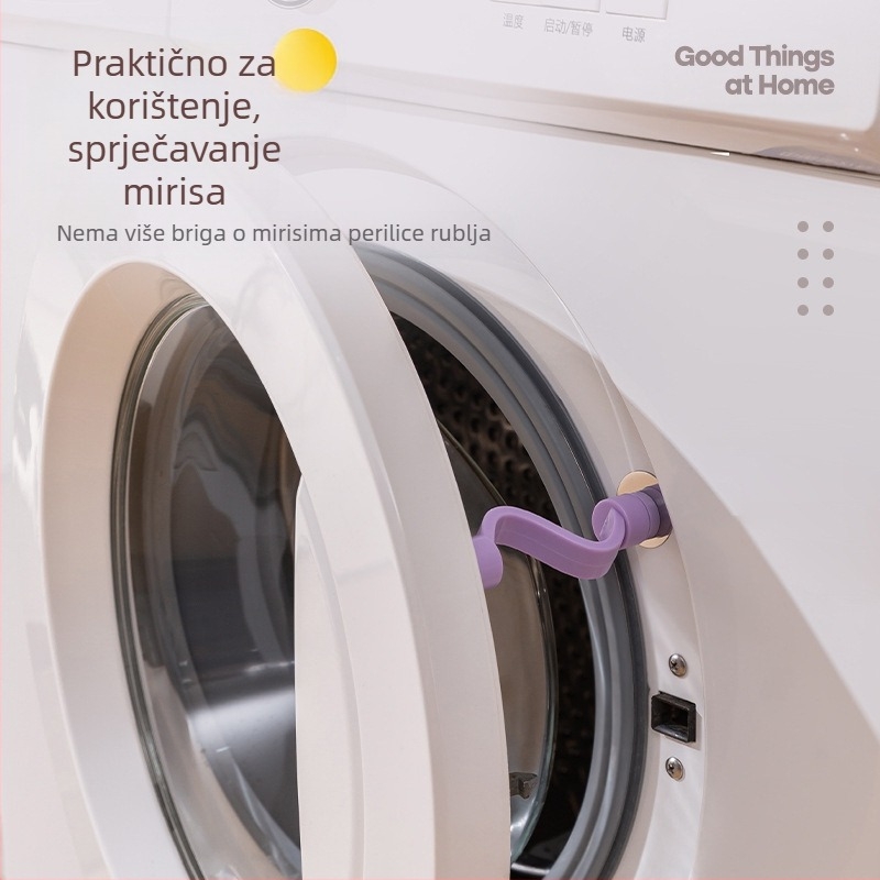 Fiksna kopča za perilicu s prednjim punjenjem – protuklizna, plastični dizajn, moderan jednostavan stil