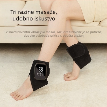 Uređaj za masažu gležnja s električnim grijanjem i toplim kompresom, pamukova konstrukcija