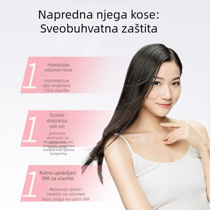 Songsheng KY103 baterijski masažer za vlasište s vibracijom, 1. brzina