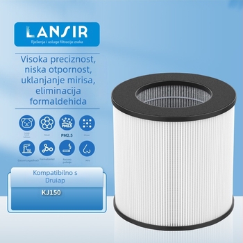 Lansir prilagođeni filter za uređaj za pročišćavanje zraka Druiap KJ150 — antibakterijski, otporan na plijesan, uklanjanje magle i aldehida/mirisа; GB/T13554-2020 GB/T14295-2019