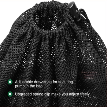Mrežasta vrećica protiv blokiranja za pumpu za ribnjak — poliester, branda XD, moderan jednostavan stil